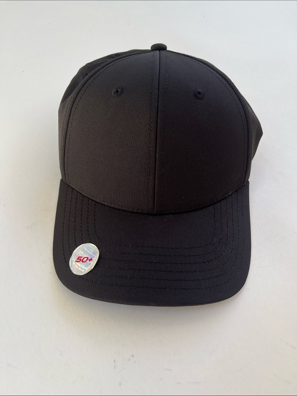 Fahrenheit Black Six-Panel Baseball Cap uv protection 50+ New with Tags